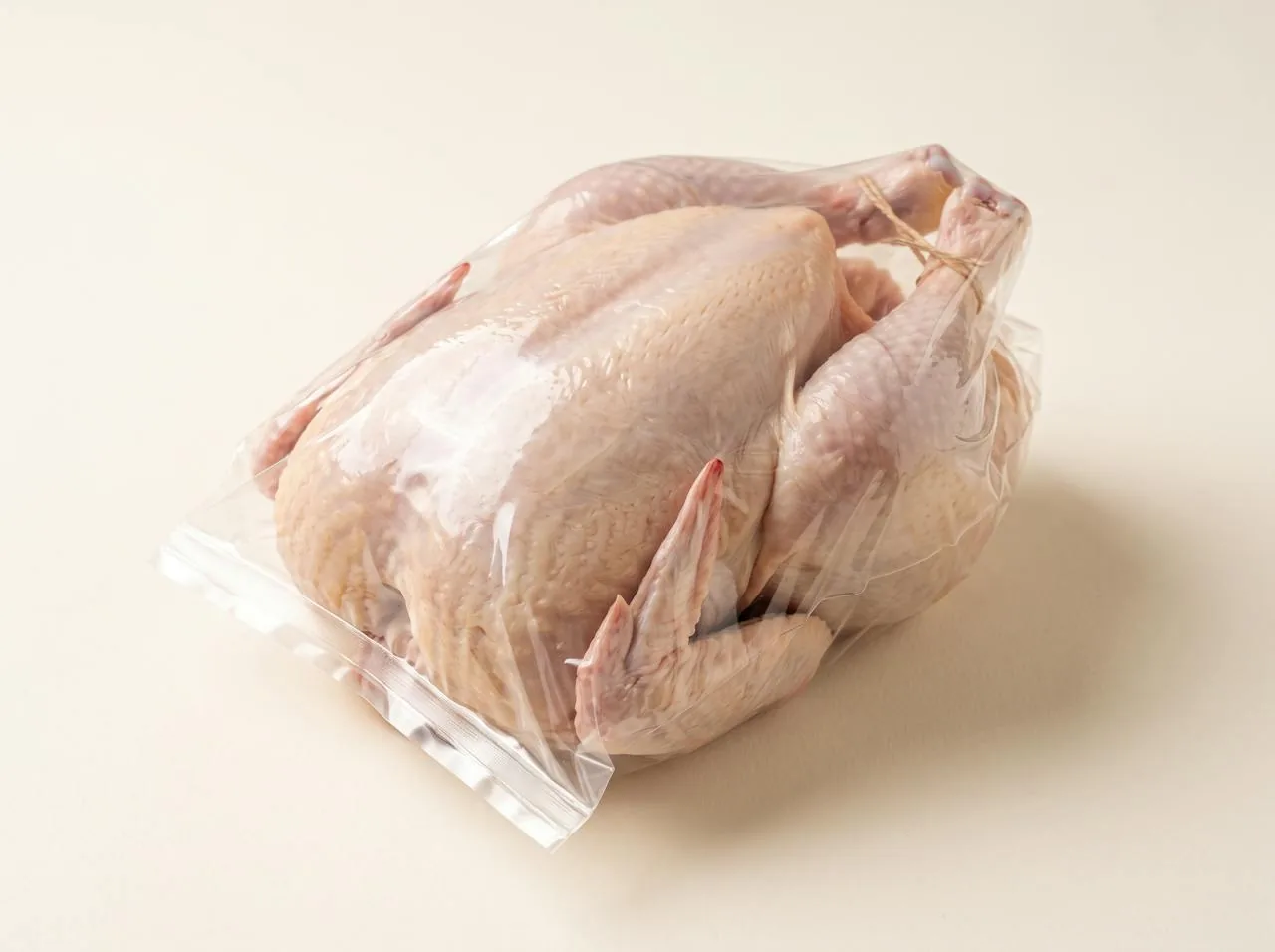 Whole chicken in EVOH shrink bag