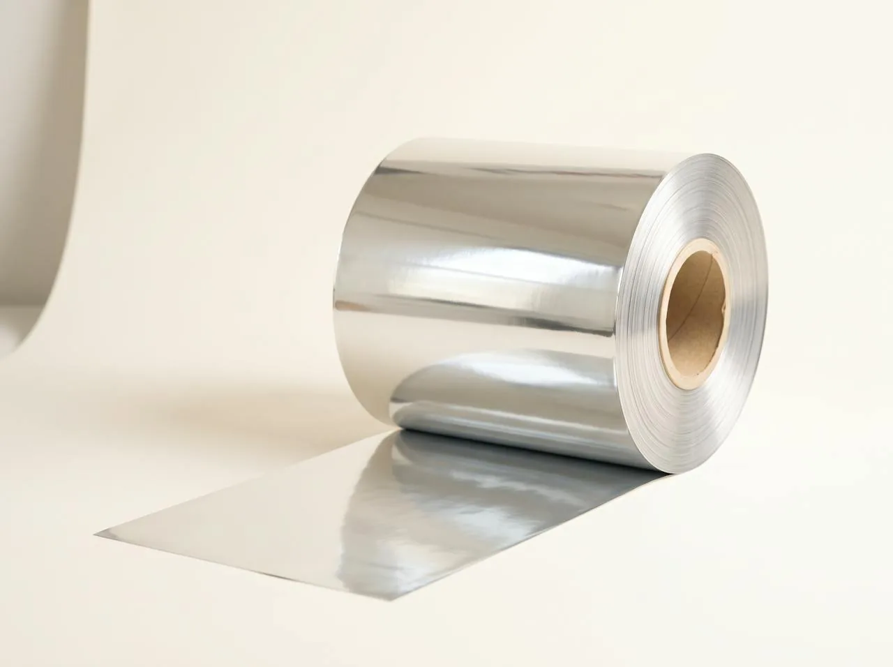 Metallized film roll