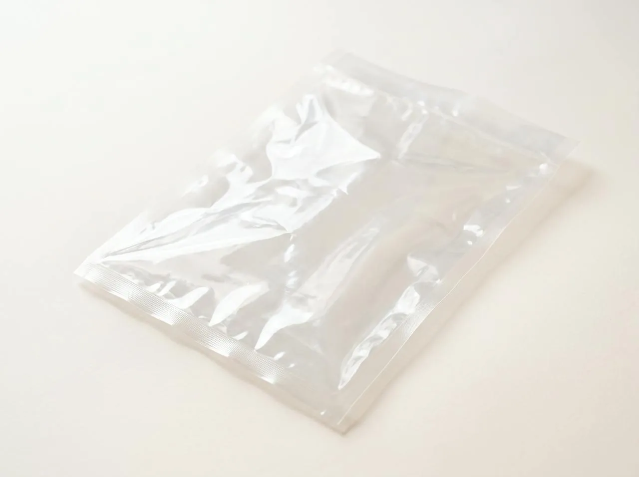 Clear nylon vacuum bag